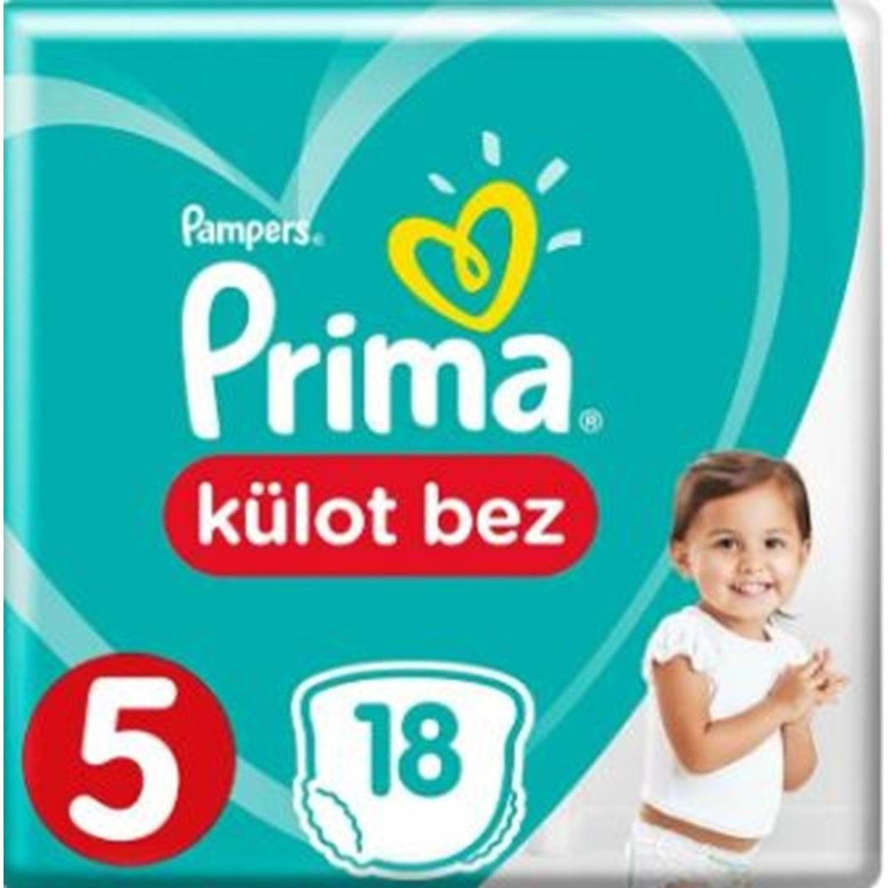 Prima Külot Bebek Bezi Junior Tekli Paket 5 Beden 18 Li