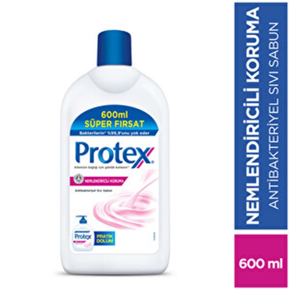 Protex Sıvı Sabun Nemlendiricili Cream 600 Ml