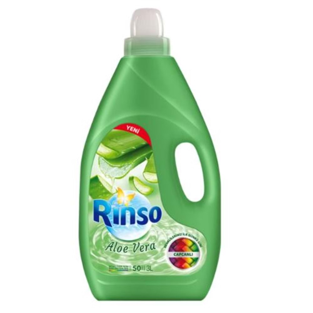 Rinso Aloe Vera Sıvı Deterjan 3 lt