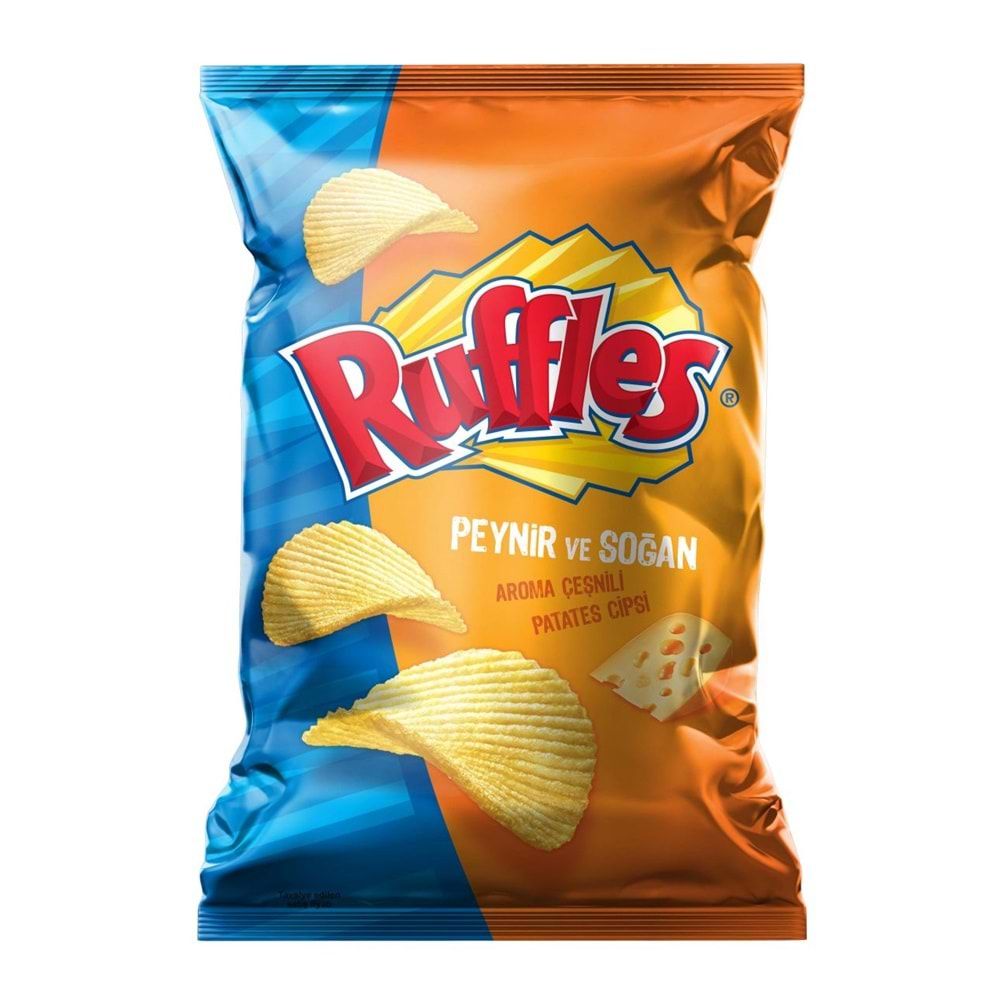 Ruffles Süper Boy Peynir Soğan Cips 100 Gr