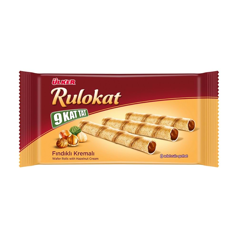 Ülker 9 Kat Rulokat Fındık Kremalı 42 Gr