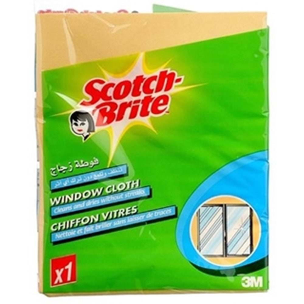 Scotch Brite Cam Bezi Tekli