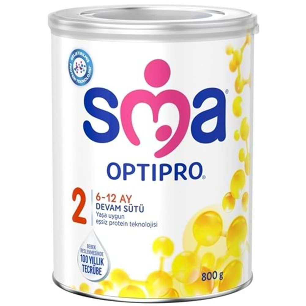 Sma Optipro 800 Gr No:2 Devam Sütü 6-12 Ay