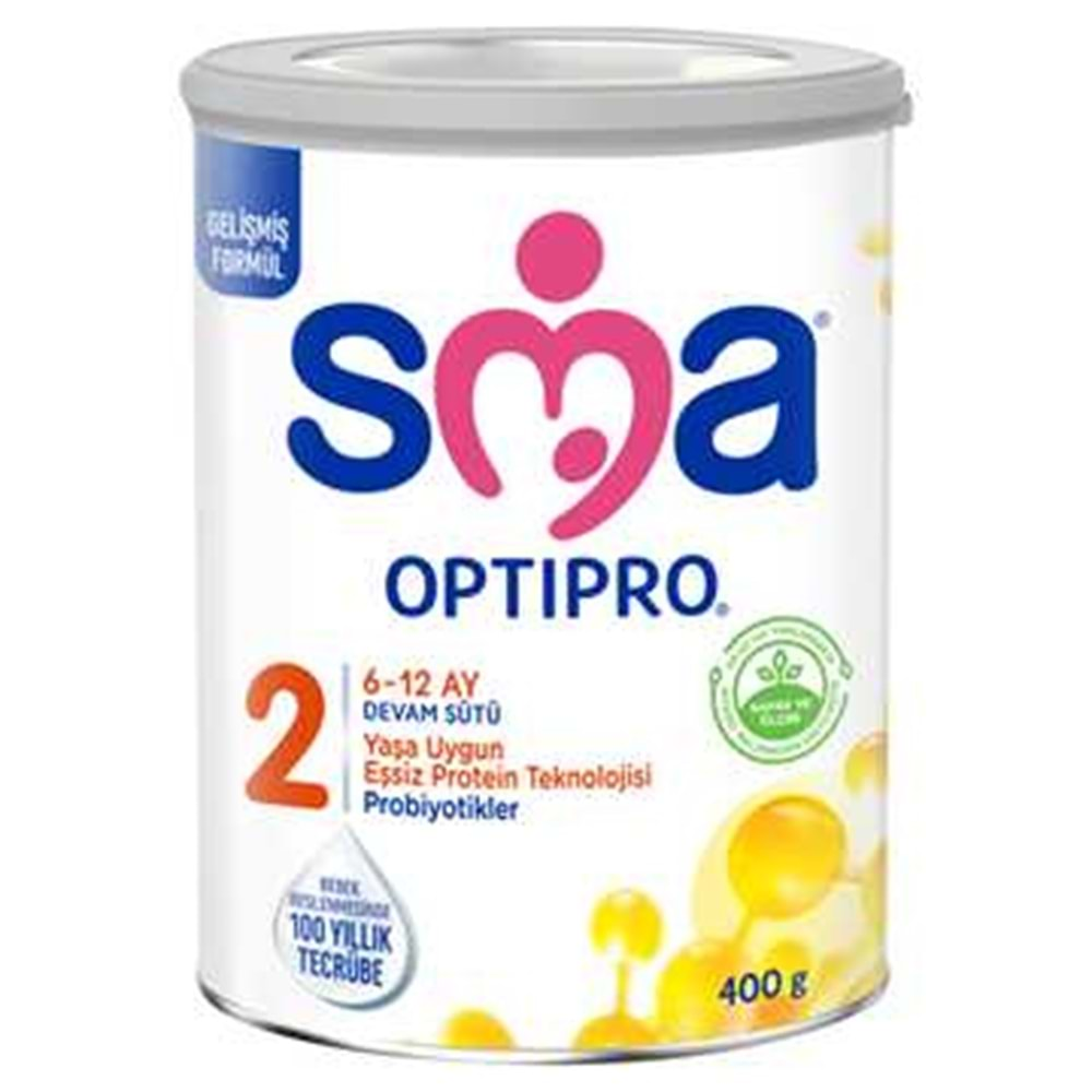 Sma Optipro Probiyotik 2 Bebek Sütü 400 gr