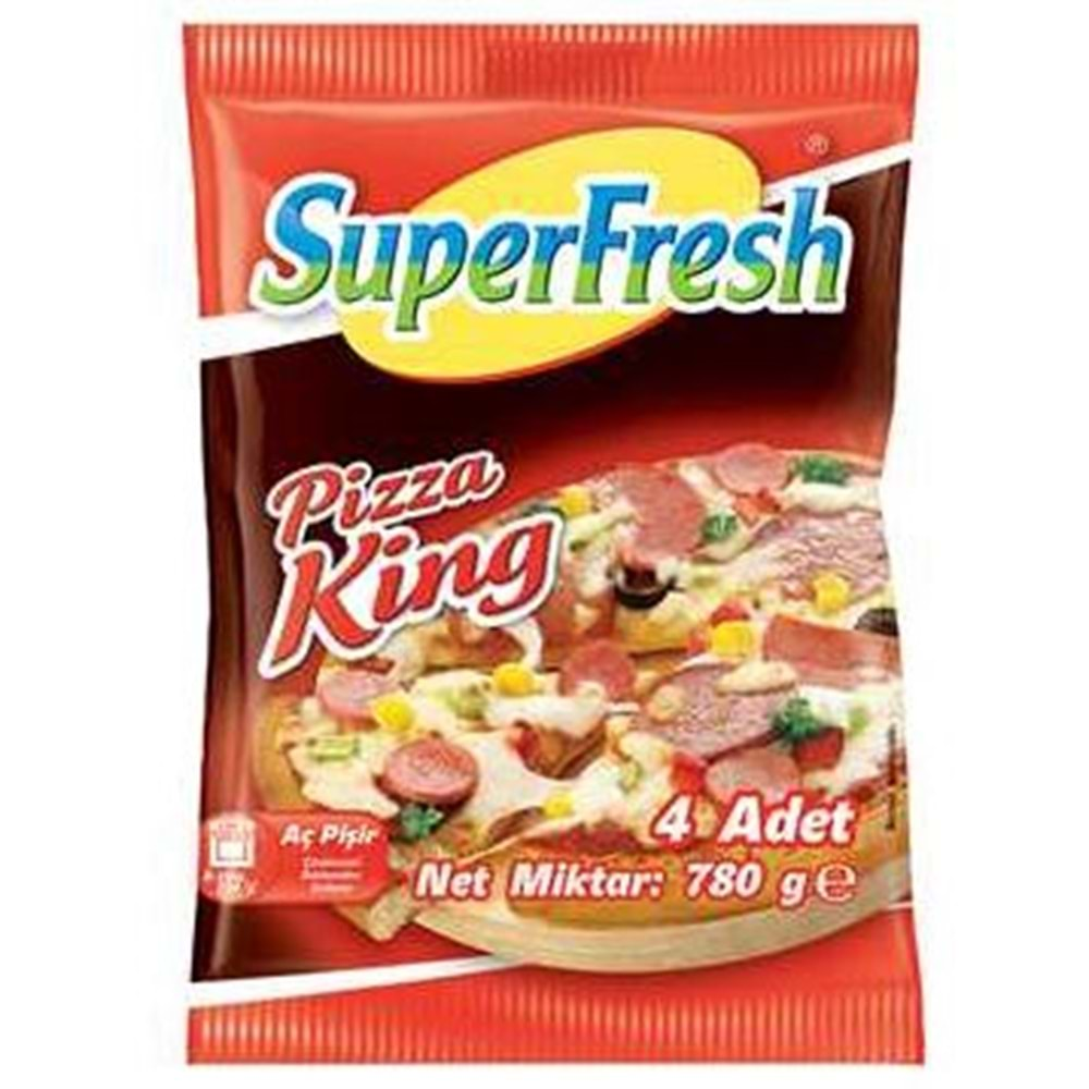 Superfresh Pizza King Ekonomik Yeni 4 lü