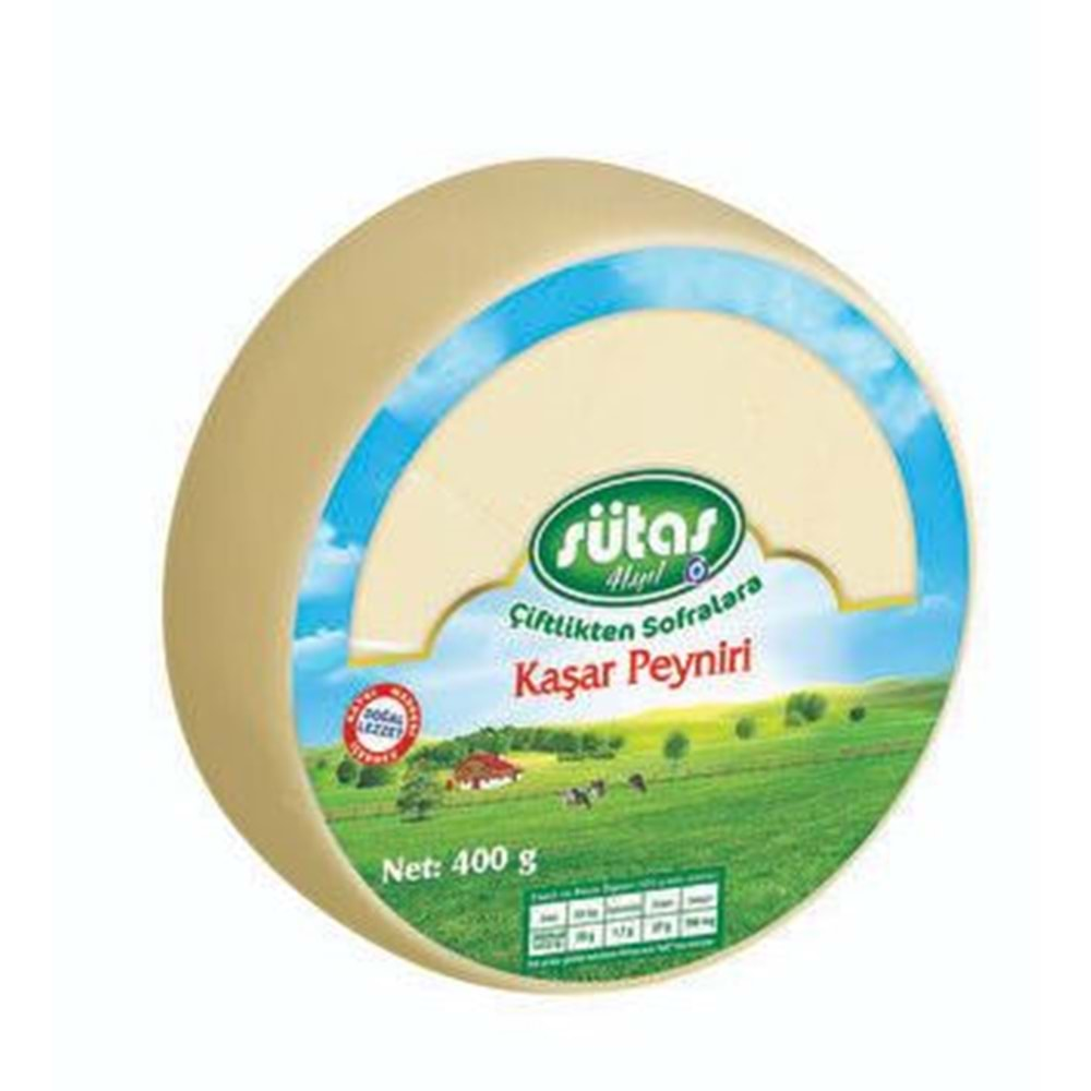 Sütaş Kaşar Peynir 400 gr