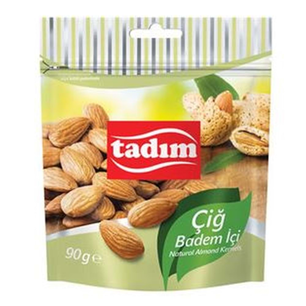 Tadım Çiğ Badem İçi 90 Gr