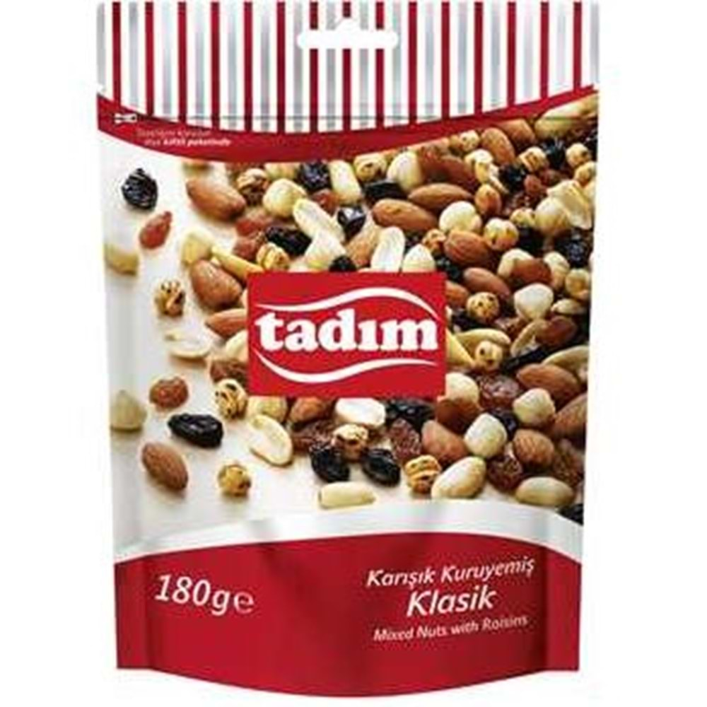 Tadım Klasik Karışık Kuruyemiş 180 Gr