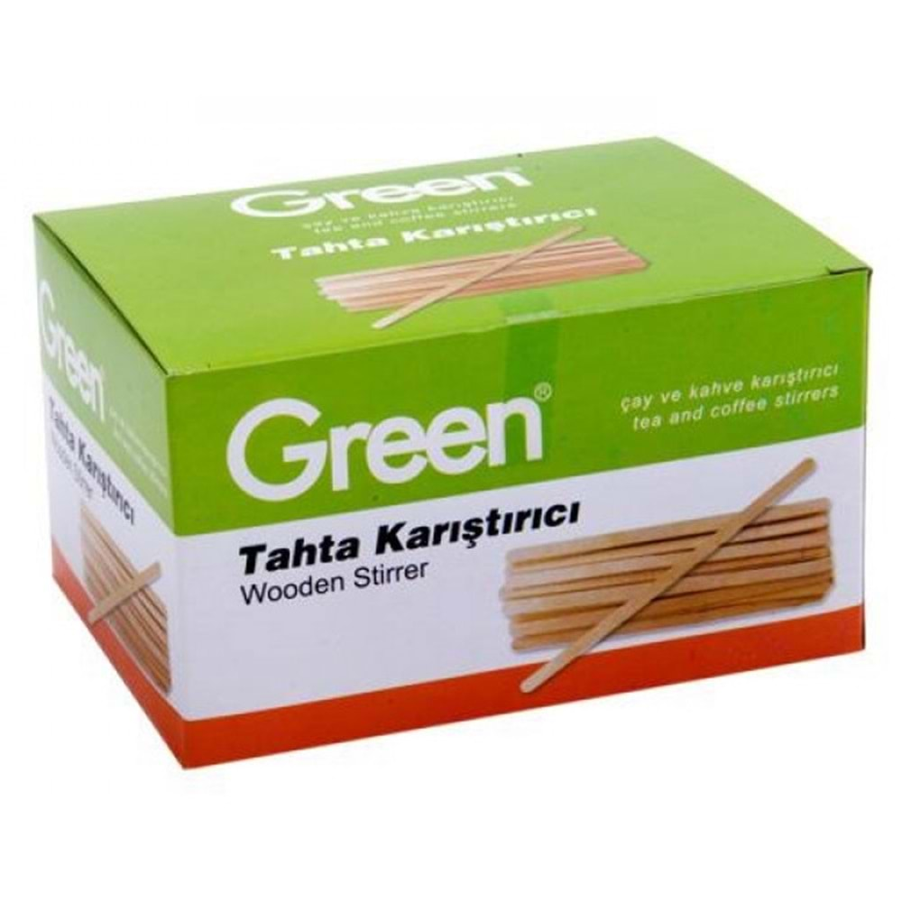 Green Tahta Karıştırıcı 11 cm - 450 Adet