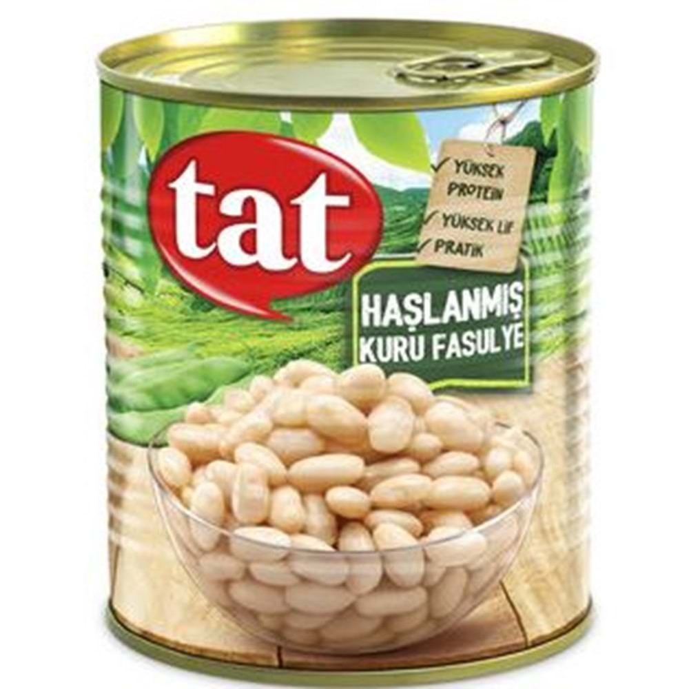 Tat Haşlanmış Fasulye 850 Gr