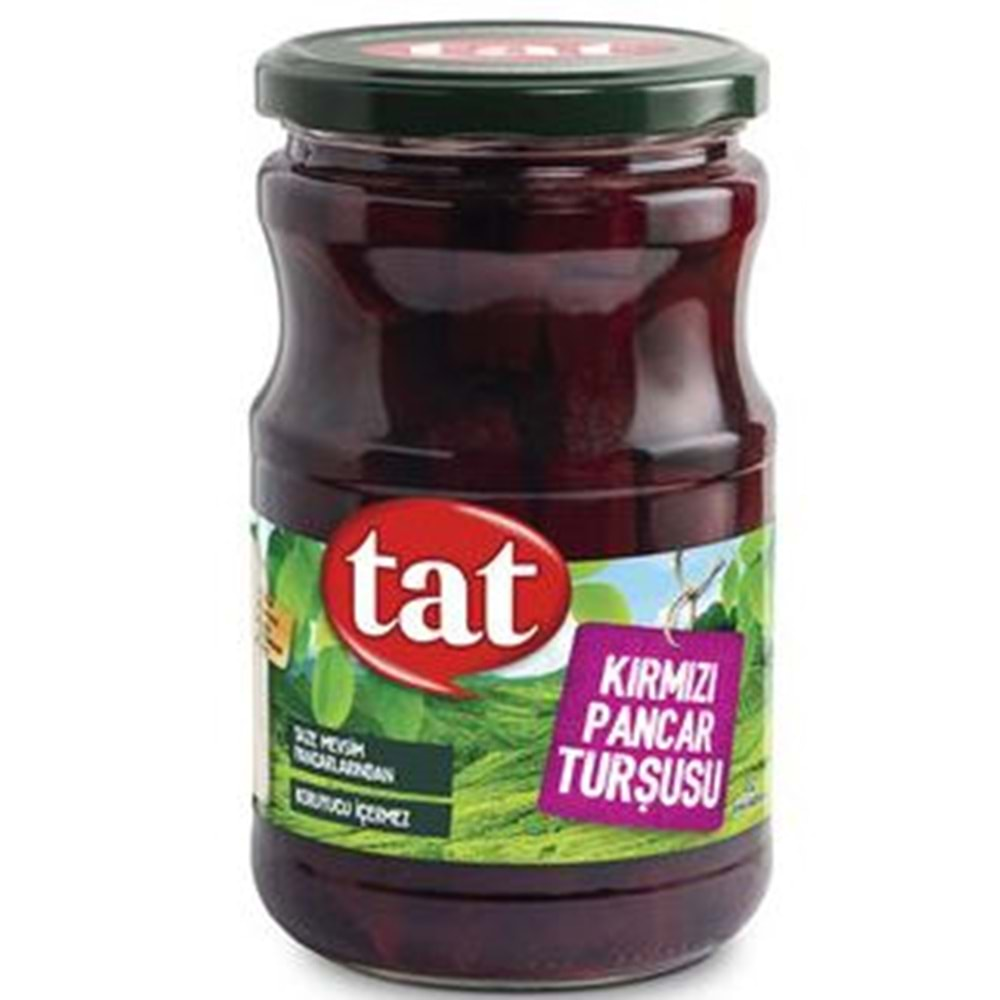 Tat Kırmızı Pancar Turşusu 680 Gr