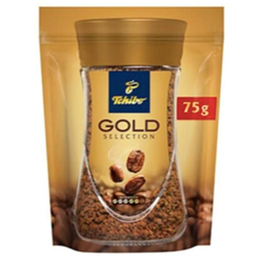 Tchibo 75 Gr Gold Selection Çözünebilir Kahve Ekonomik Paket