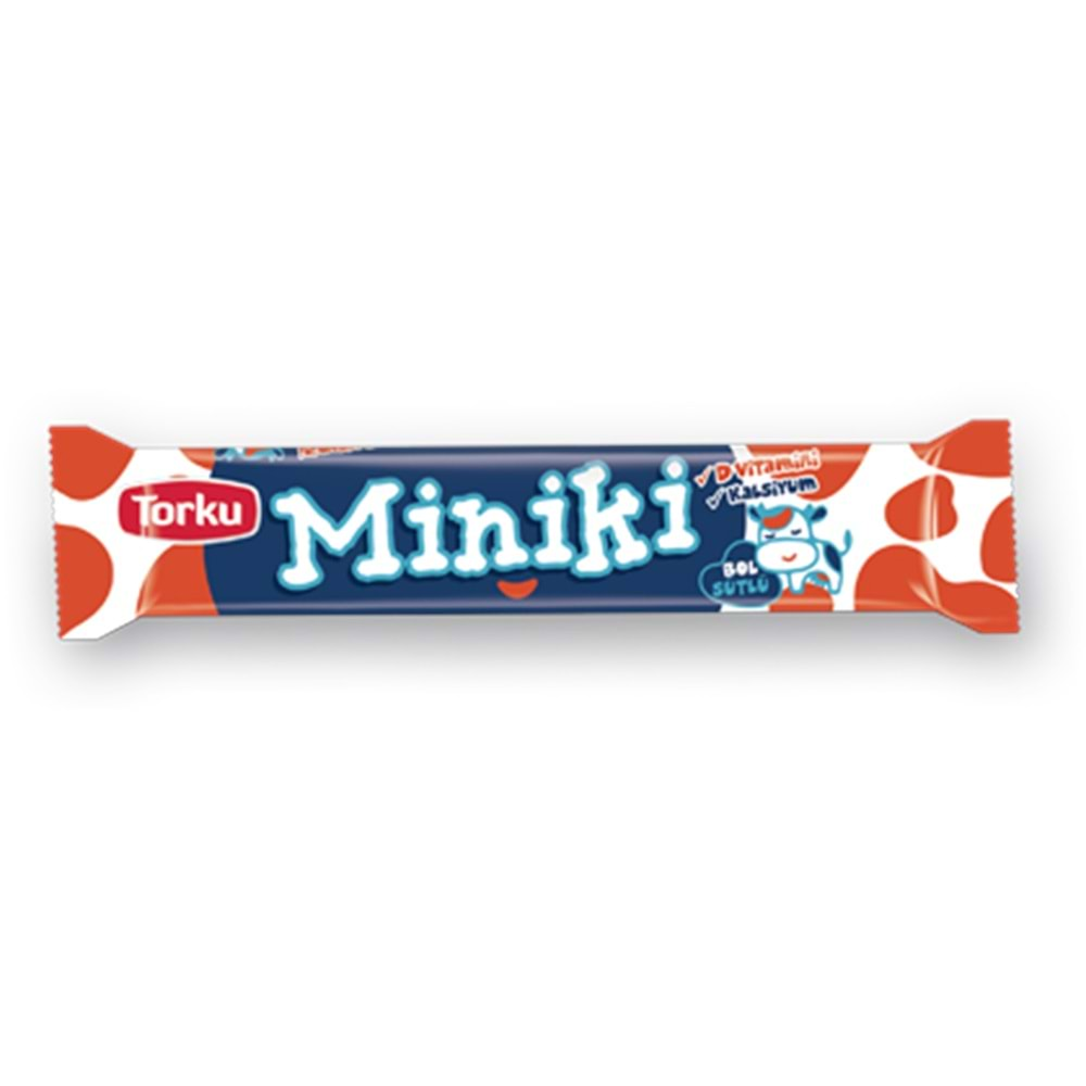 Torku Miniki Bol Sütlü Krema Dolgulu Çikolata 9 Gr