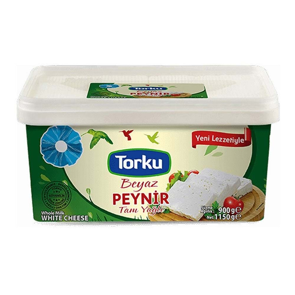 Torku Tam Yağlı Taze Beyaz Peynir 900 Gr