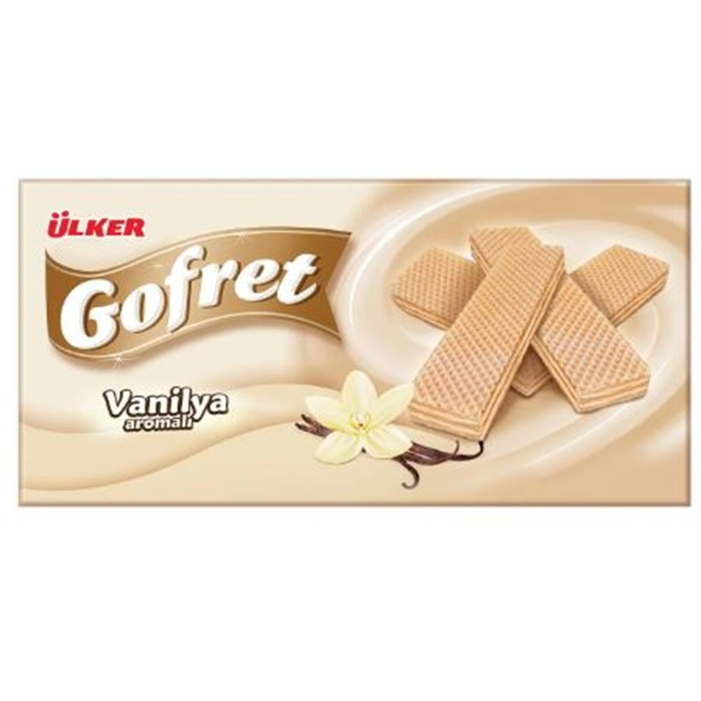 Ülker Deluxe Vanilyalı Gofret 220 Gr