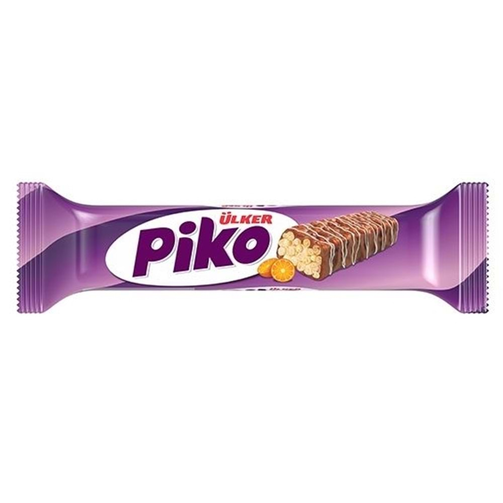 Ülker Piko Kaplamalı Bar Portakallı 18 Gr