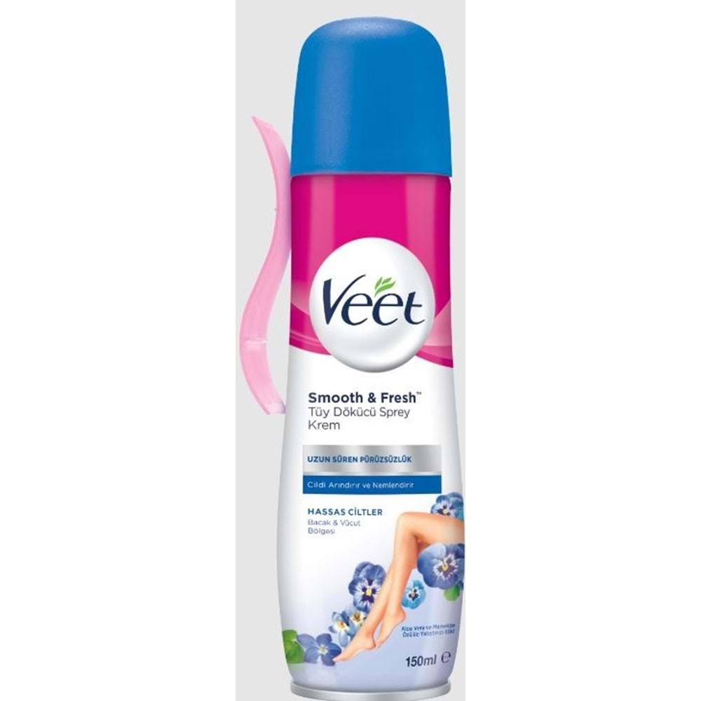 Veet Tüy Dökücü Sprey Krem Hassas Ciltler 150 Ml