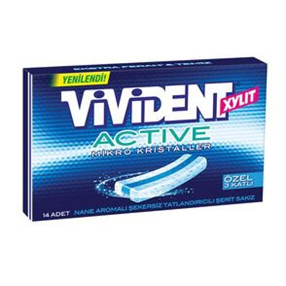 Vivident Cüzdan Active 33 Gr.