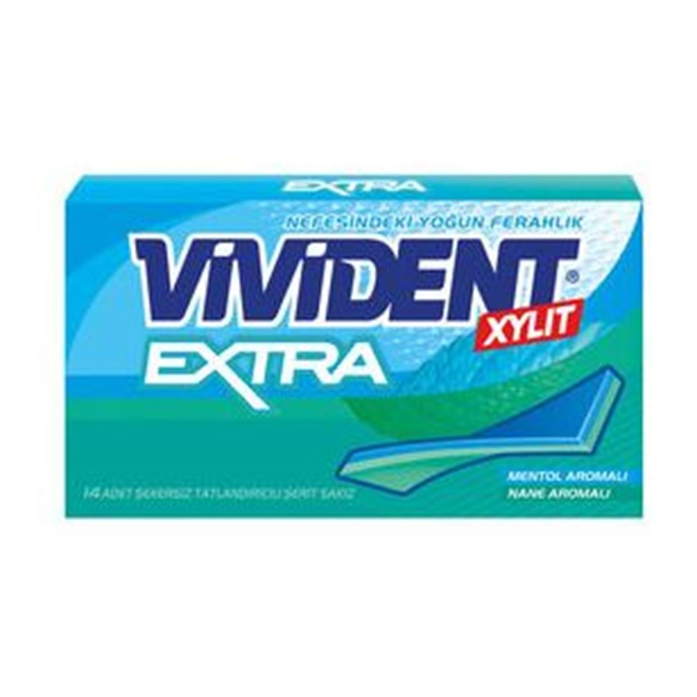 Vivident Perfetti Cüzdan Extra Nane 26 Gr