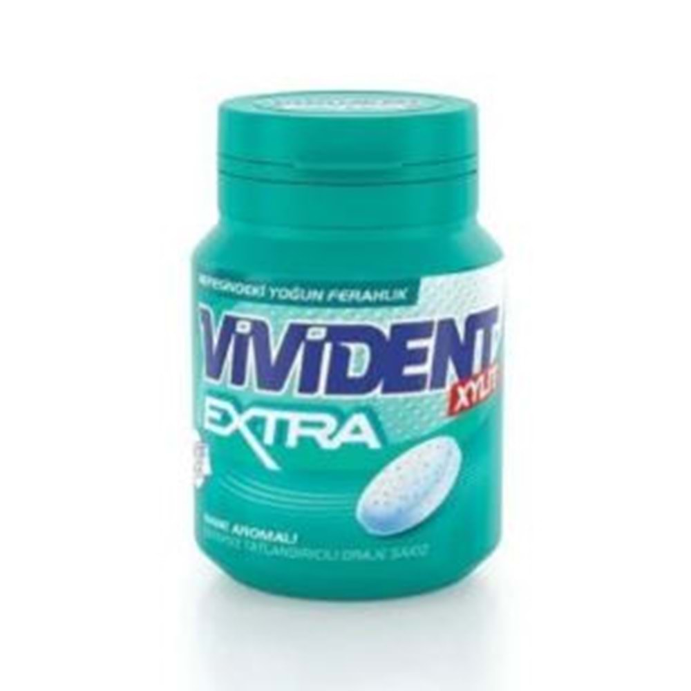 Vivident Bottle Extra Nanelı Sakız 54 gr