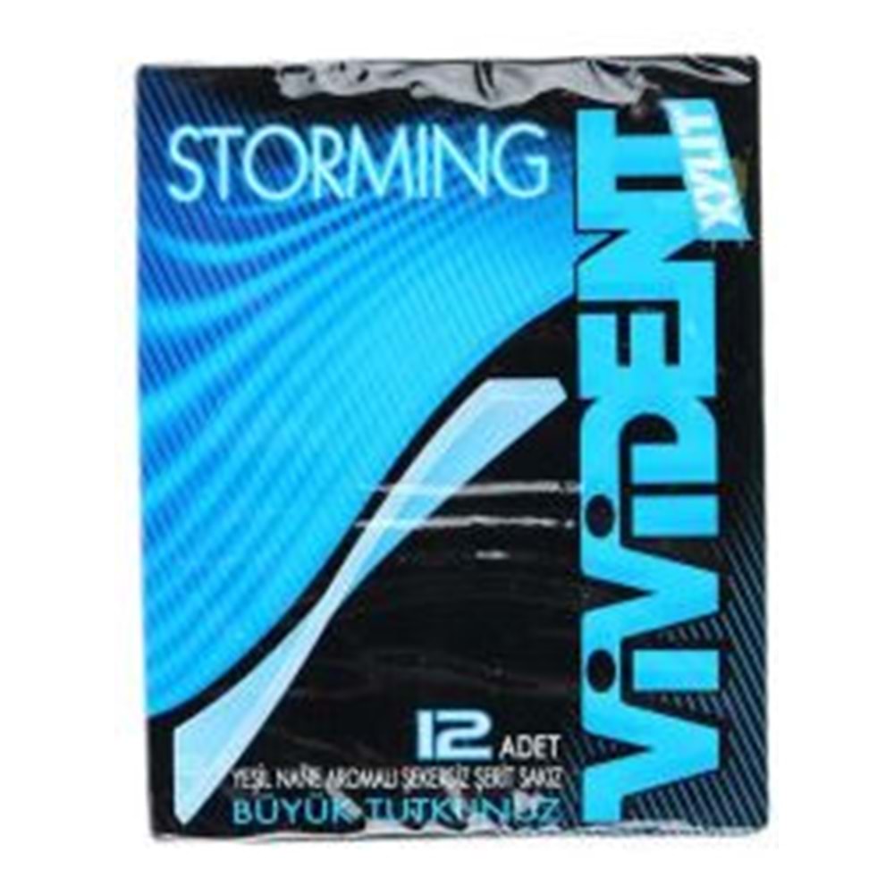 Vivident Storming Yeşil Nane 33 Gr