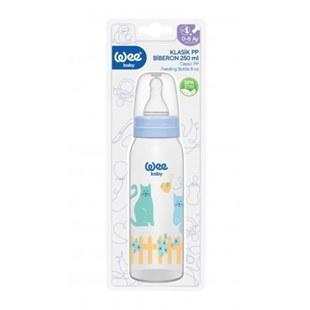 Wee Baby Klasik PP Biberon 250 Ml Kod: 852