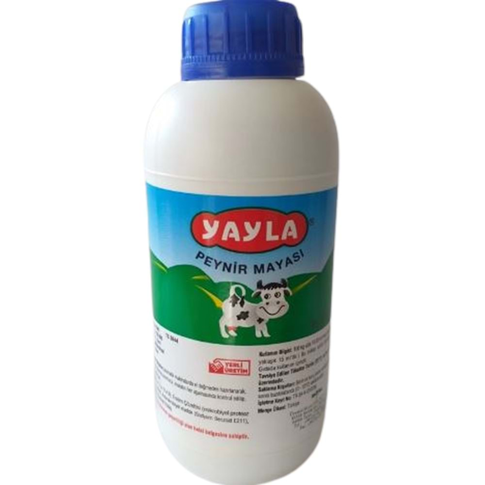 Yayla Peynir Mayası 500 Gr