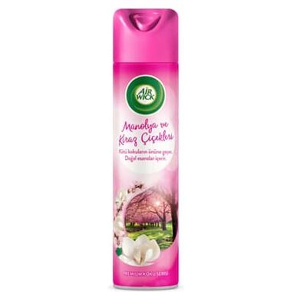 Air Wick Aerosol Manolya Ve Kiraz Çiçekleri 300 Ml