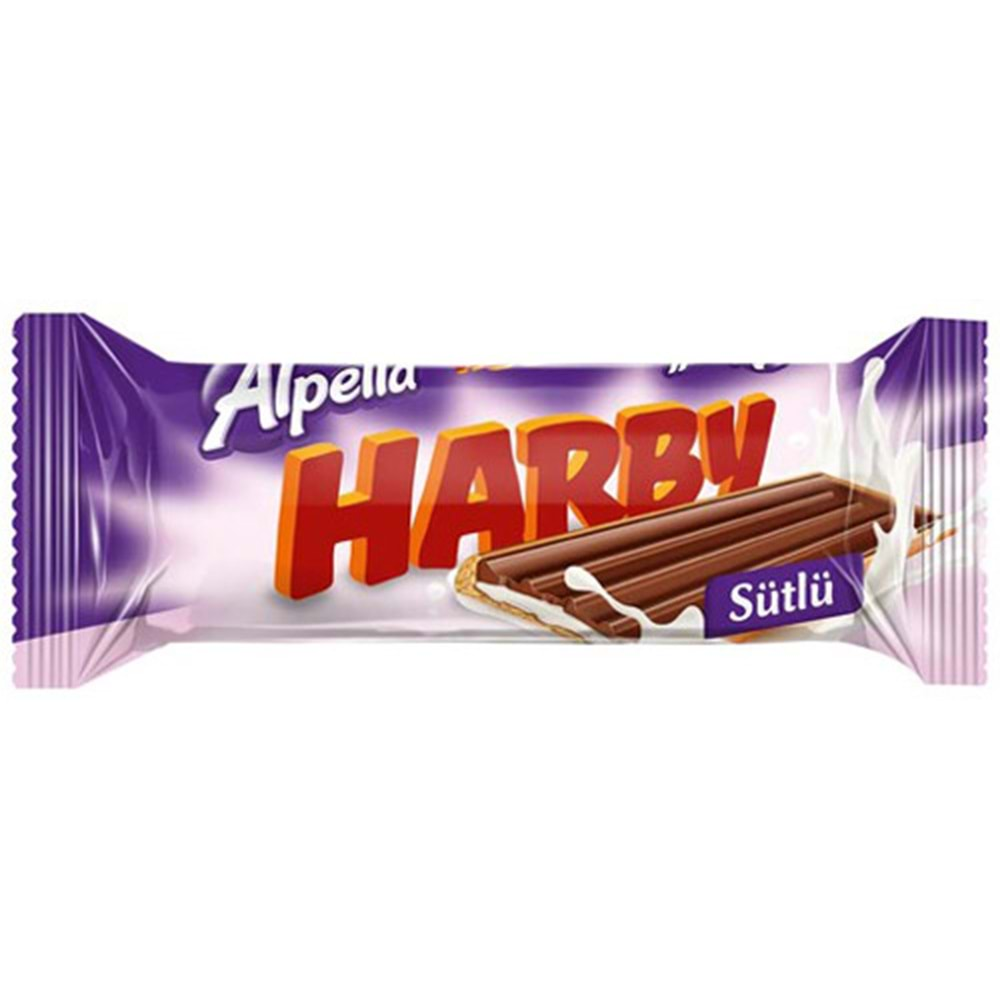 Ülker Alpella Harby Sütlü Bisküvi 25 Gr