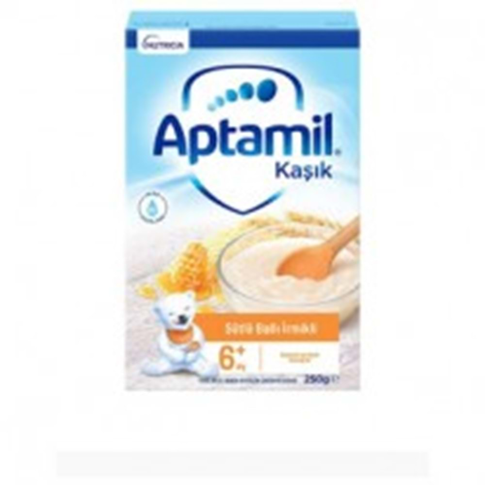 Aptamil Kaşık Sütlü Ballı İrmikli Kaşık Maması 250 Gr