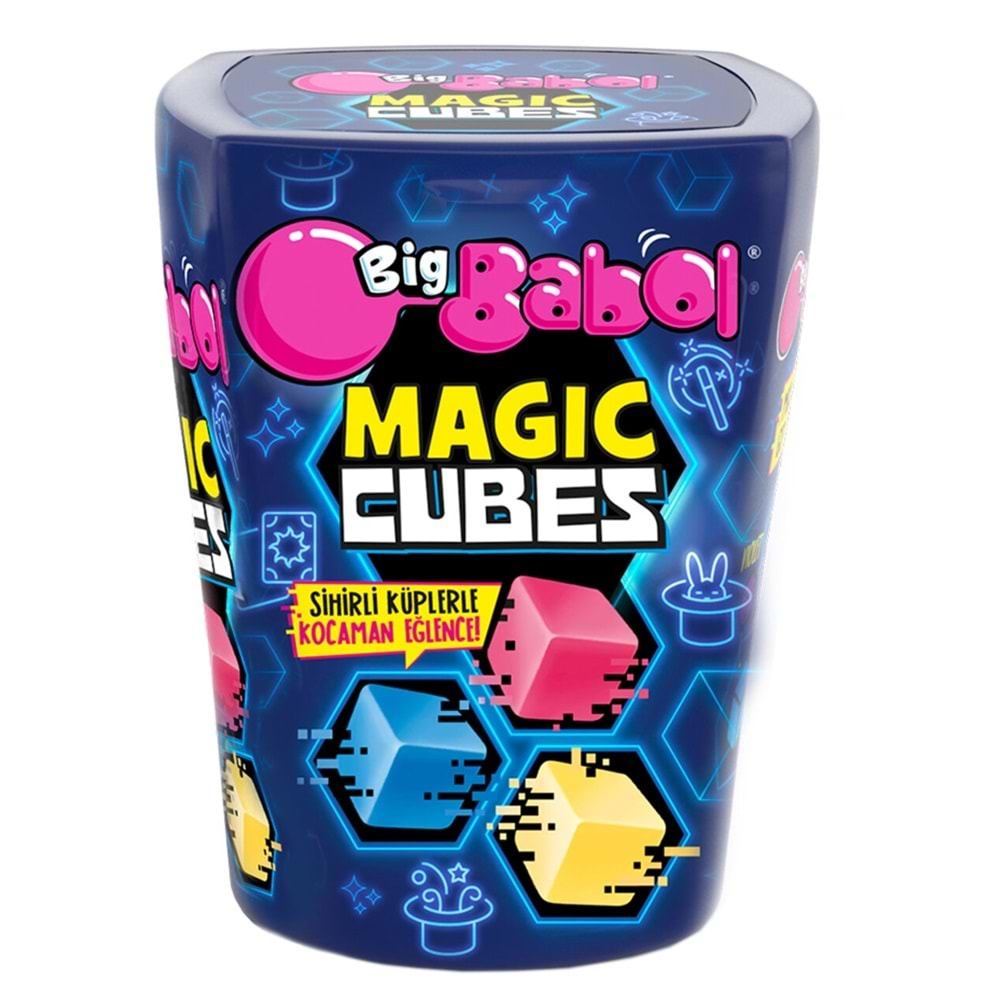 Big Babol Magıc Cubes Şakız 25,2 Gr