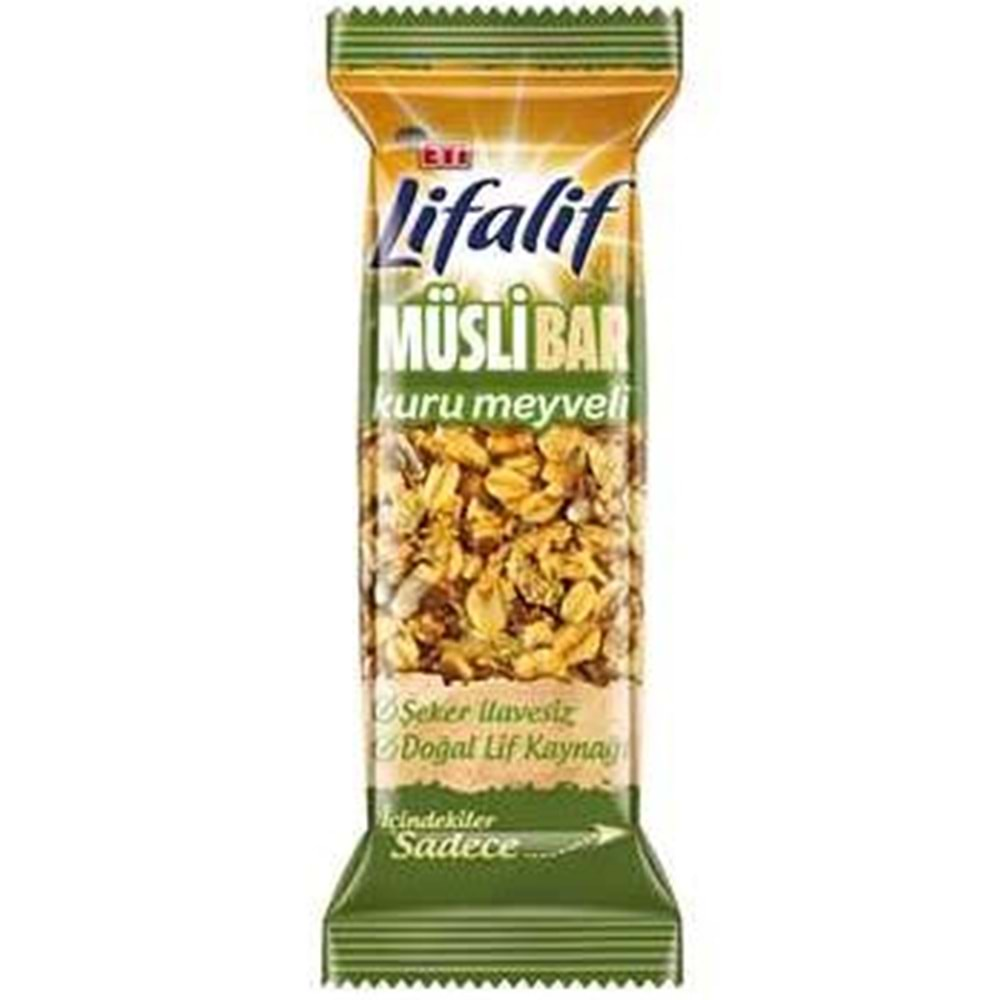 Eti Lifalif Müsli Bar Kuru Meyveli 35 Gr