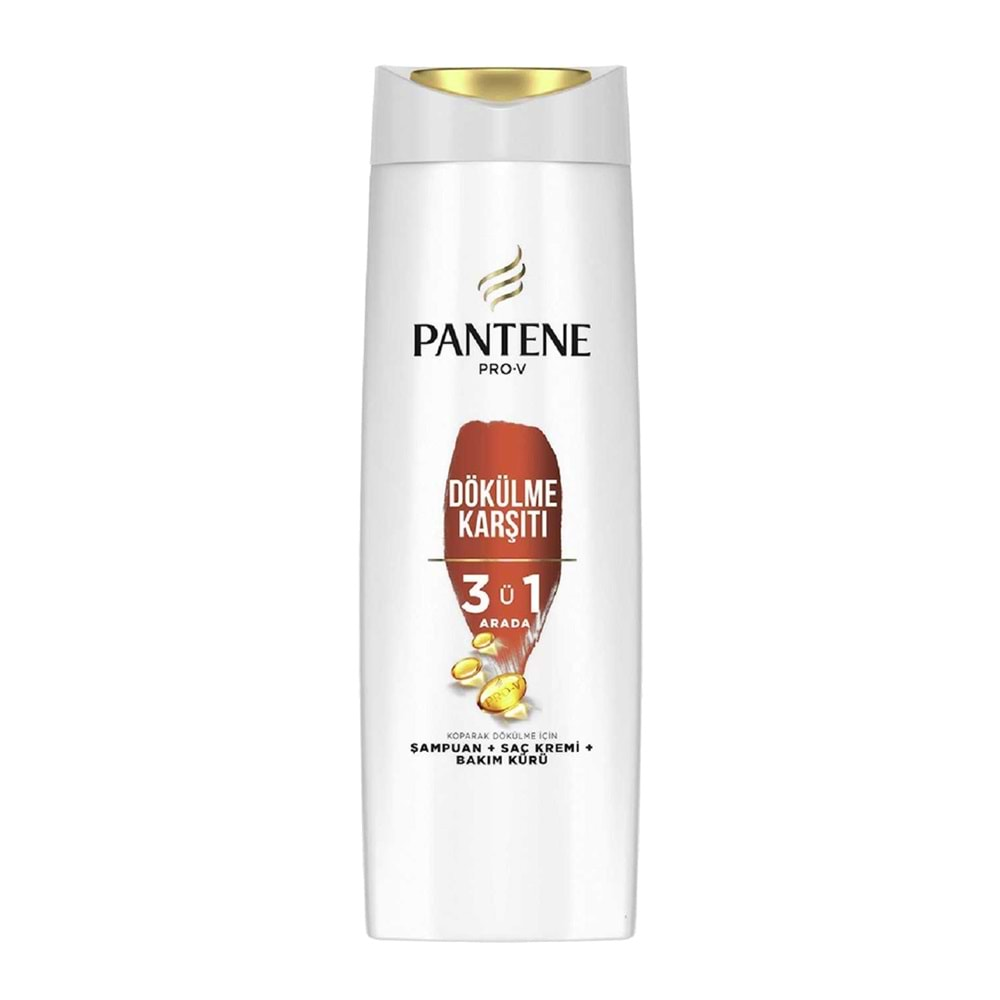 Pantene Şampuan 350 Ml 3in1 Dökülme Karşıtı