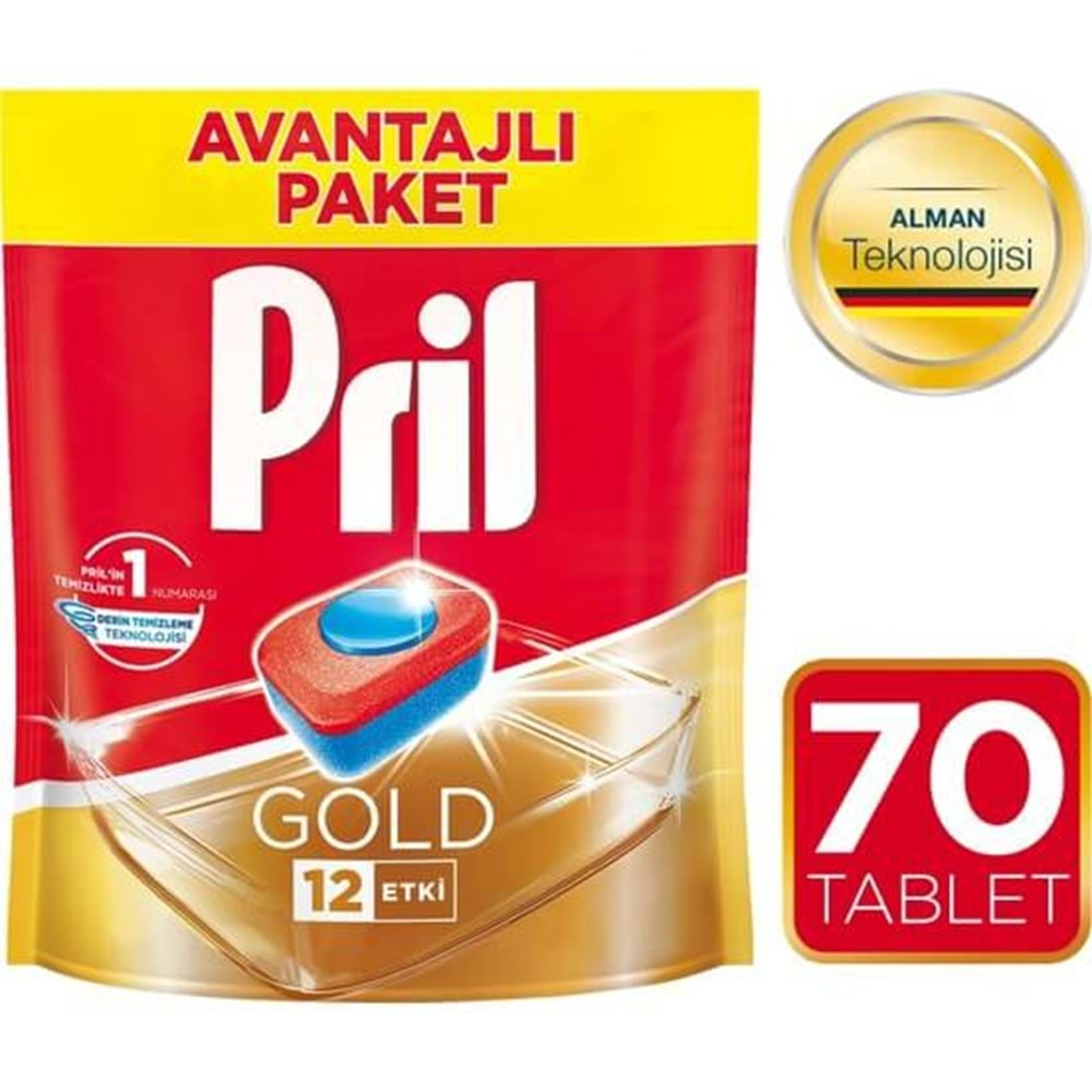 Pril Gold Tablet 70 Adet