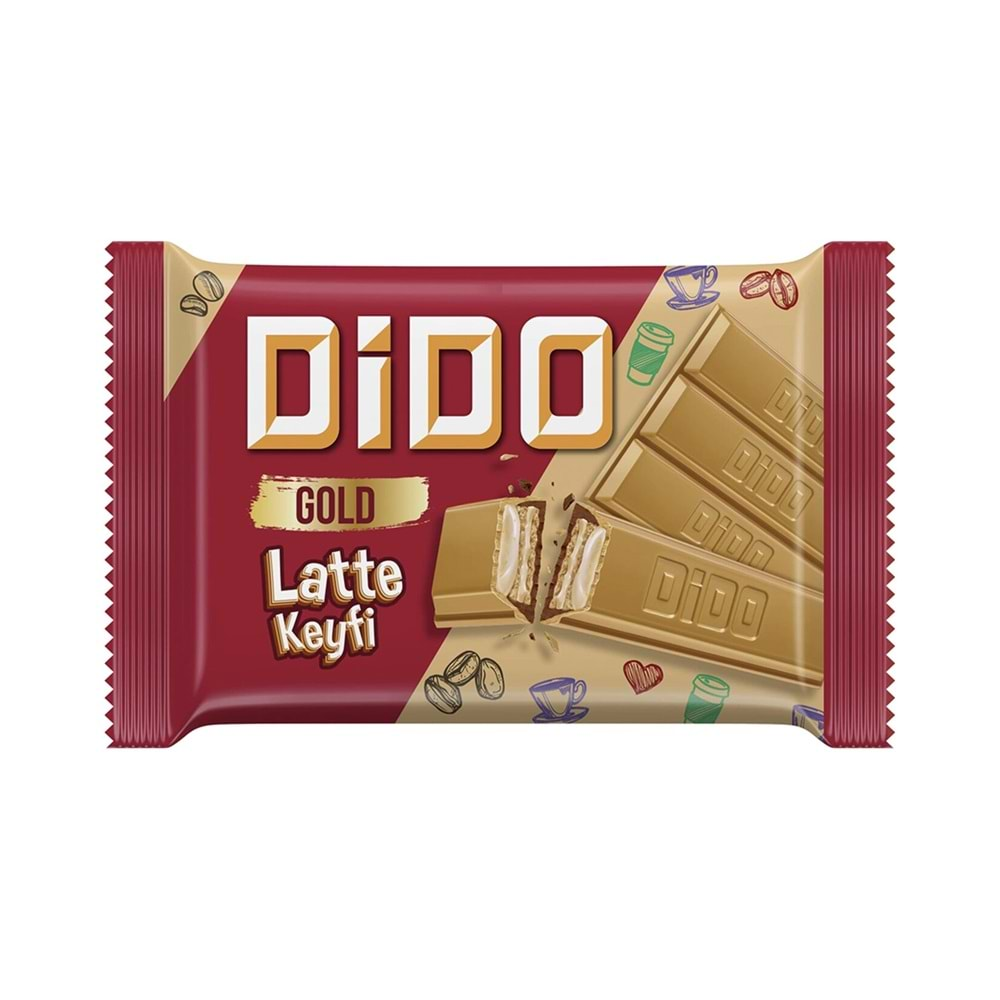 Ülker Dido Latte Keyfi Gold Kare 59 Gr