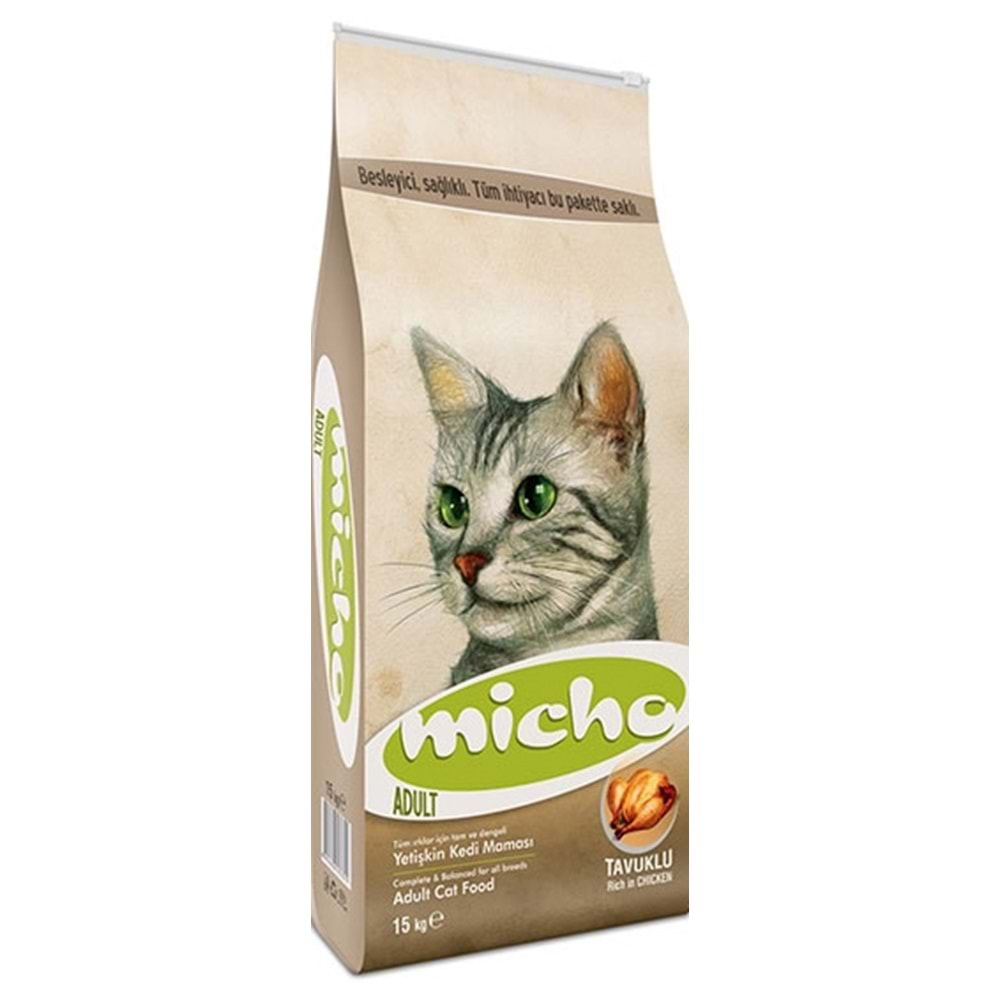 Micho Tavuklu Yetişkin Kedi Maması 15 Kg