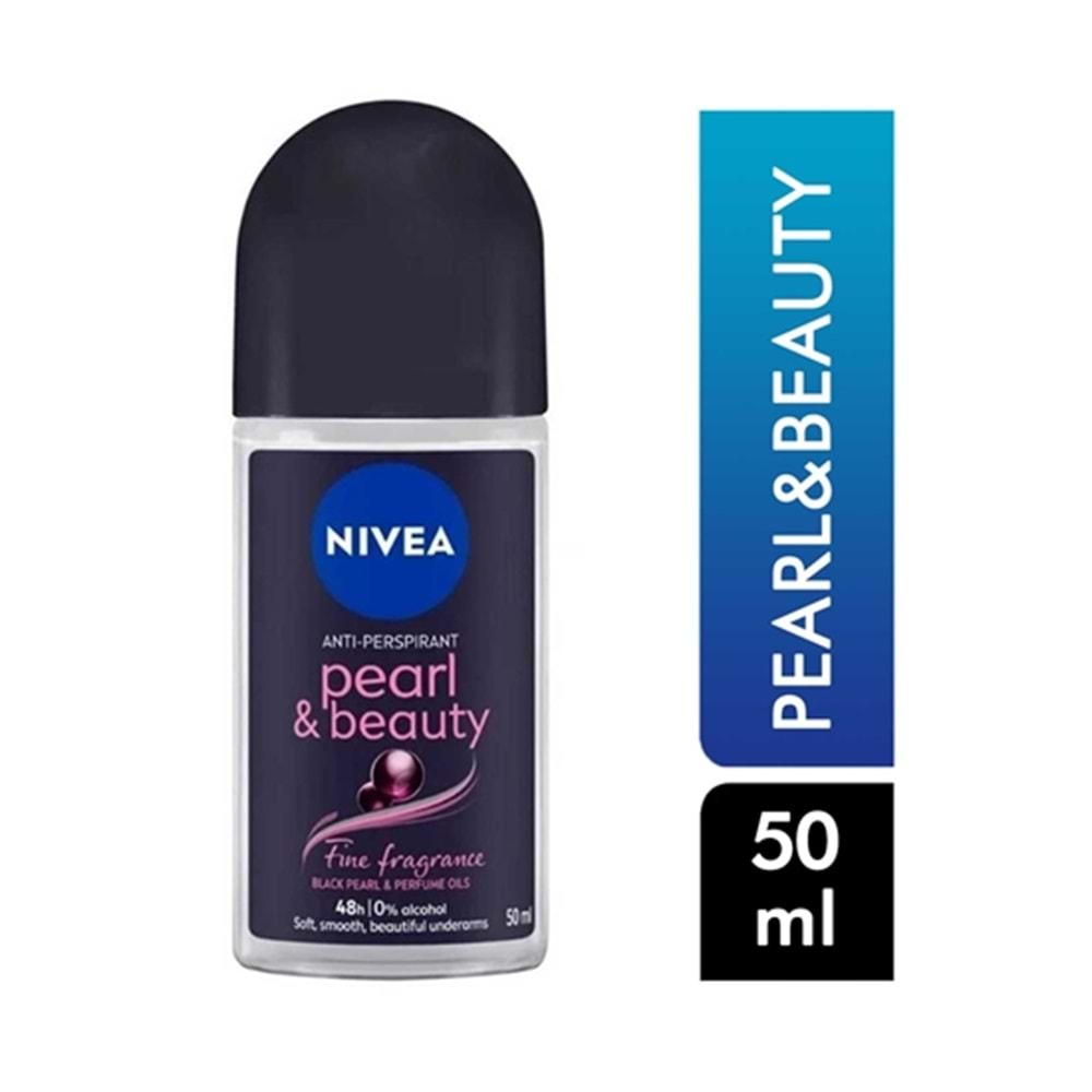 Nivea Roll On 50 ml Kadın Pearl&Beauty Black