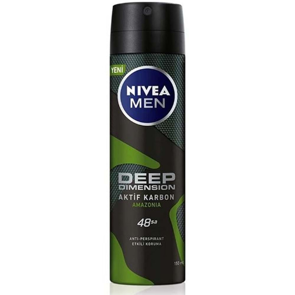 Nivea Deodorant 150 ml Erkek Deep Dimension Amazonia