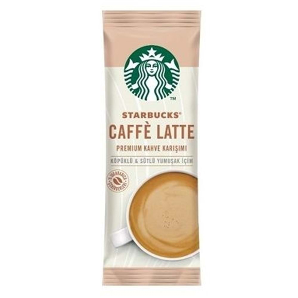 Starbucks Caffe Latte Premium Kahve Karışımı 14 Gr