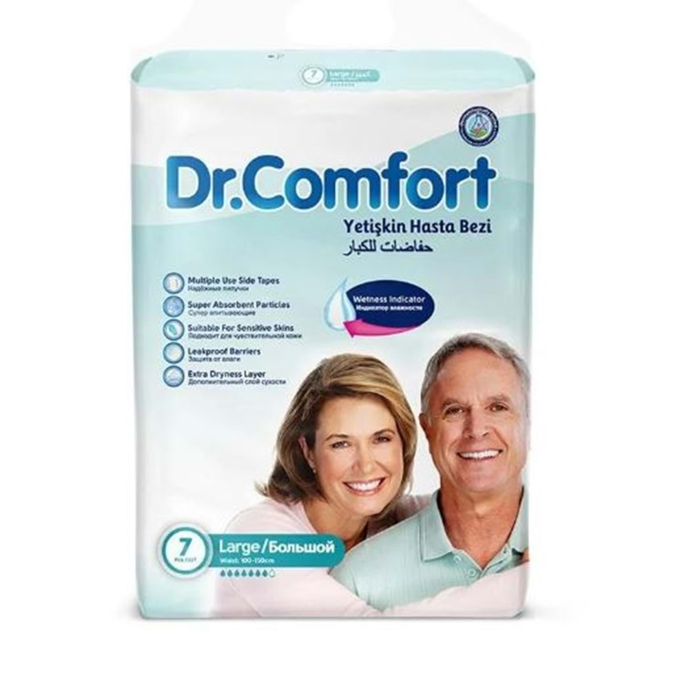 Dr.Comfort Hasta Bezi L Beden 7 Adet