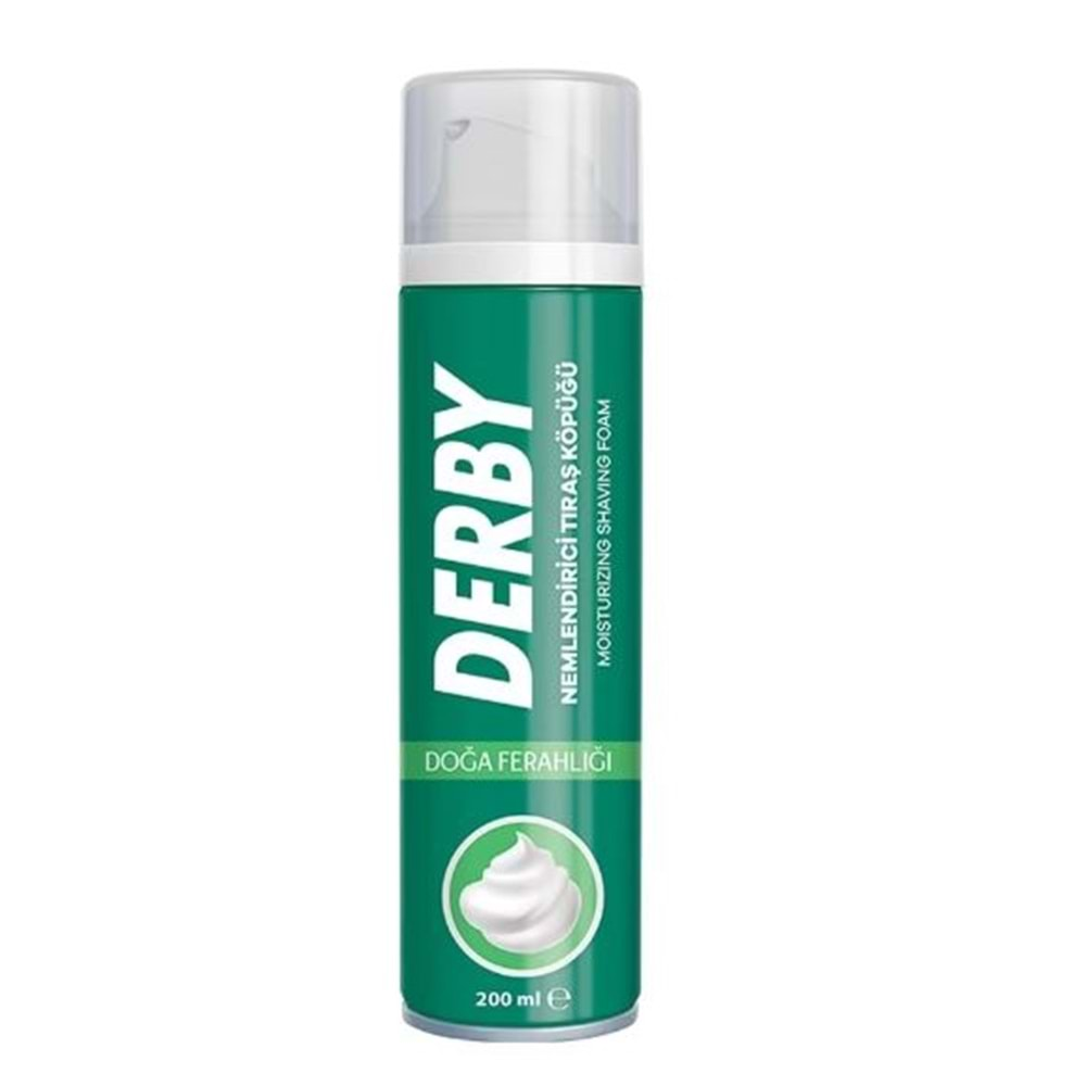 Derby Tıraş Köpüğü Doğa Ferahlığı 200 ml