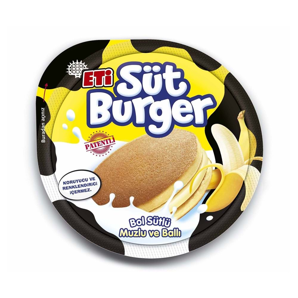 Eti Süt Burger Muzlu 35gr