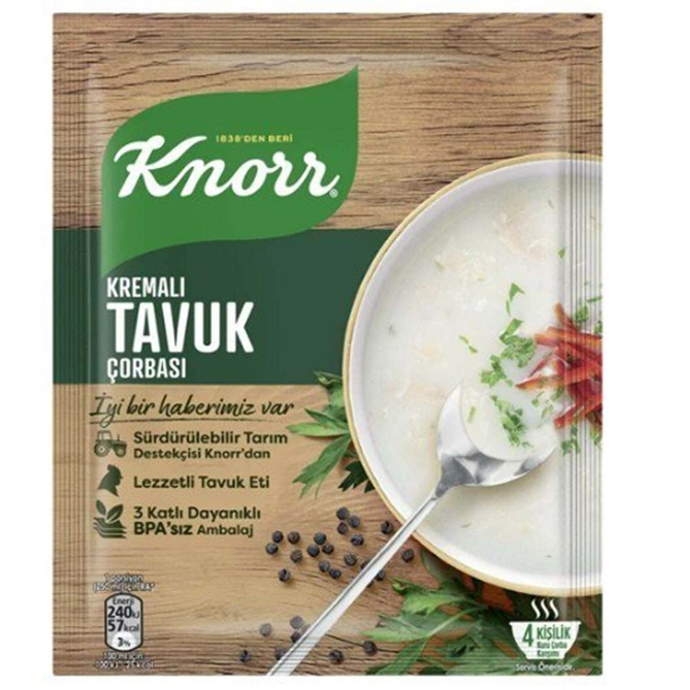 Knorr Klasik Corba Gün. Kremalı Tavuk 65 Gr