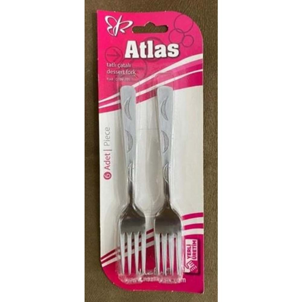 Atlas Tatlı Çatalı 6 Adet