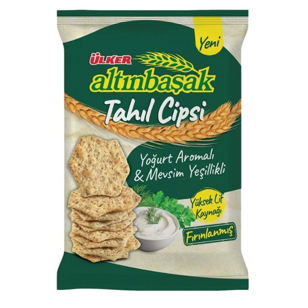 Ülker Altınbaşak Tahıl Cipsi Yoğurt Mevsim Yeşili 50 Gr