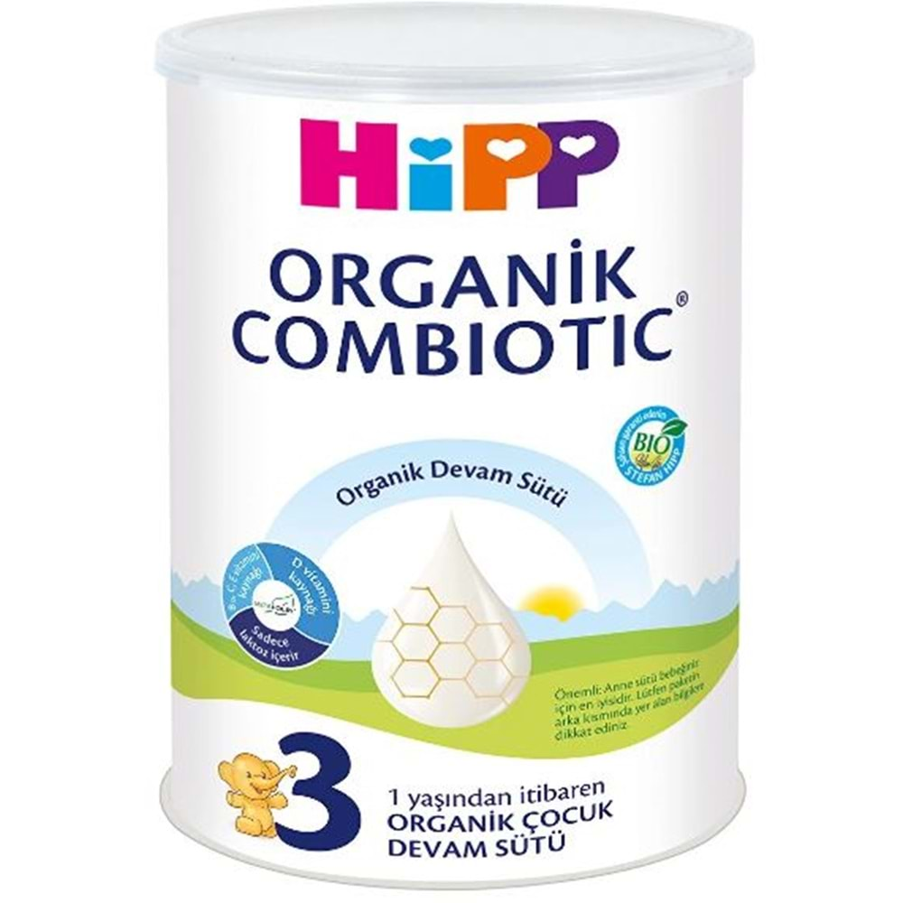 Hipp 3 Organic Combiotic Devam Sütü 350 Gr