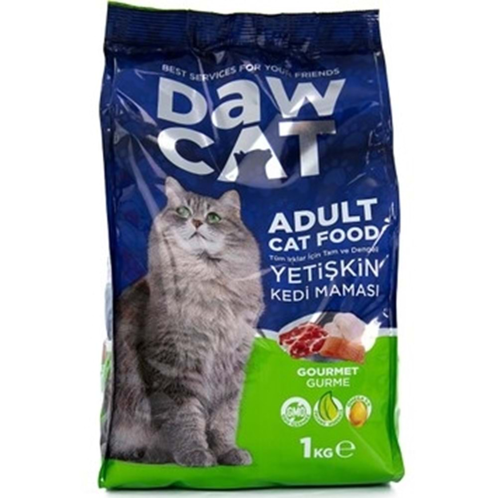 Dawcat Gurme Yetişkin Kedi Maması 1 Kg