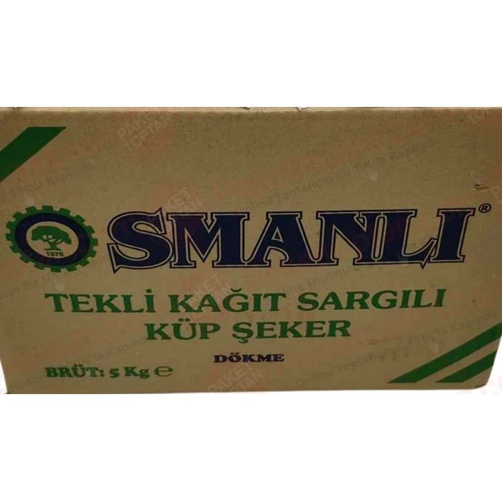 Osmanlı Tek Sargılı Baskılı Şeker 5 Kg