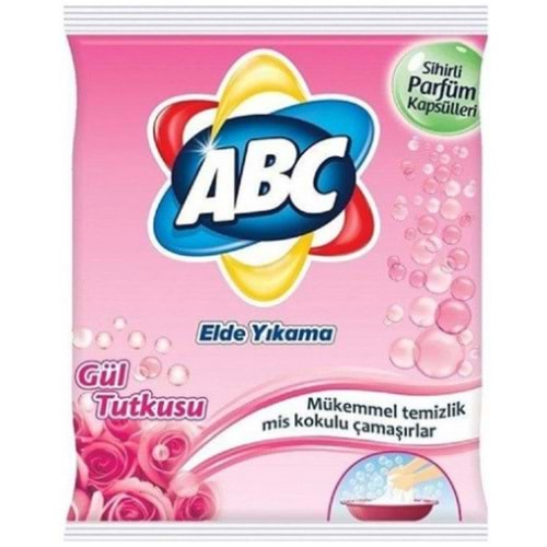 Abc Elde Yıkama Toz Deterjanı Gül Tutkusu 600 gr