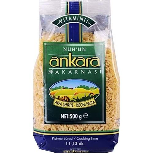 Ankara Makarna Vitaminli Arpa Şehriye 500 Gr